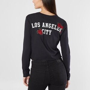 Kendall + KYLIE City Of Angels Cropped T-Shirt